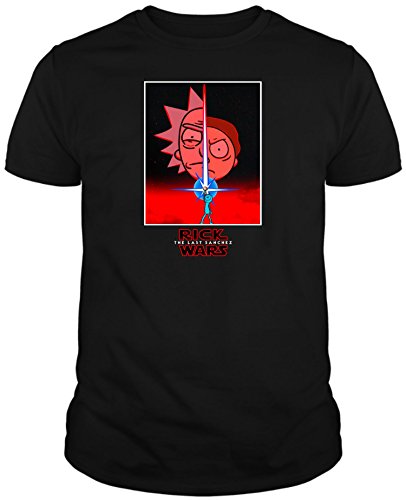 Camiseta de Rick and Morty Divertida Friky Smith Tiny Star Wars Niños