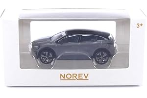 NOREV Renault Megane E-Tech 100% Electric 2022 Shadow Grey & Black 1:64