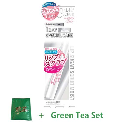 K-PaletteLip Sugar Scrub Moist - 01 Peach (Green Tea Set)