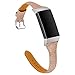 Produktbild Tianya Rose Gold Lederband Font Leder Glitter Strap Ersatz Leder Armband Armband Für Fitbit Charge 3 Uhr Frauen Männer
