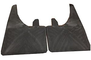 Wheels N Bits Universal Van Mudflaps Front Rear Mud Flap Guard Plain Compatible with Renault Trafic Mk1 Mk2 Mk3