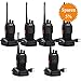 Produktbild BF-888S Walkie Talkie Kinder Funkgeräte Set mit Headset 16 Kanäle 3km Reichweite Hand Funksprechgeräte 400-470 MHz Rauschsperre Dual Band Radio Wiederaufladbar Eingebauter LED-Taschenlampe für Logistikunternehmen Hotel Restaurant Supermarkt(6er Pack)