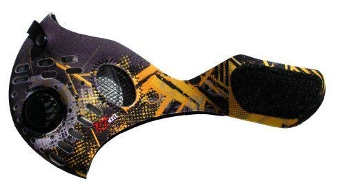 RZ máscara 5994 carbón activo filtrado, jóvenes, Digitech amarillo por RZ máscara