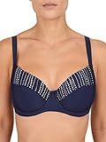 Gerader Rückenausschnitt Felina Bikini Top mit Bügel 5256294 Love Pearls Navy Pearls 44E