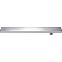 FCS Edelstahl-Duschrinne – Flacher Bodenablauf Für Bad & Küche, Verschiedene Längen 20–120 Cm, Schwarz