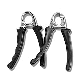 Great Value Other Fitness Exercises Leiskon Warped Hand Gripper Strength Exercise Tool Black