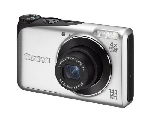 Canon PowerShot A2200 Digitalkamera (14,1 Megapixel, 4-fach opt, Zoom, 6,9 cm (2,7 Zoll) Display) silber Canon PowerShot A2200 Digitalkamera (14,1 Megapixel, 4-fach opt, Zoom, 6,9 cm (2,7 Zoll) Display) silber Bilder