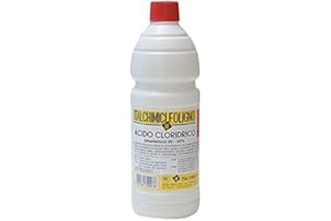 ITALCHIMICI GROUP Acido MURIATICO CLORIDRICO Puro 33% LT 1