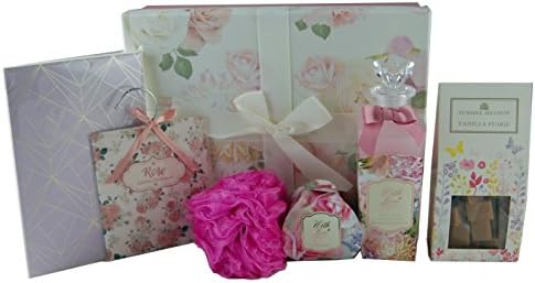 Luxury Bath Gift Hamper Set for Women/Her - Perfect for any Occasion - Birthday, Anniversary, Engagement, Baby Shower, Get Well Soon, Thank You or Congratulations
