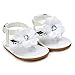 Produktbild Vovotrade Blumen Perlen Kleinkind Prinzessin erste Wanderer Mädchen Kind Schuh Sandelholze (Size:12, Weiß)