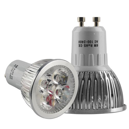 THG 6W Warm White Energie 100-240V LED-Lampen sparen Spotlight GU10 f¨¹r Home Office Hotel Cafe-Shop Garten - 4