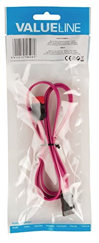Valueline VLCP73105R10 SATA Daten-Verlängerungskabel rot - 3