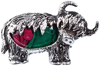 Silver Plated Highland Cow Scottish Brooch - Handcrafted In Scotland By Heathergems - Variable Colour