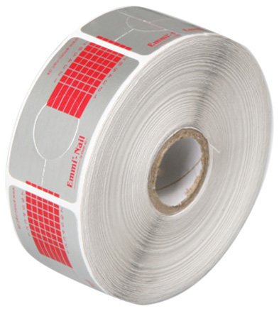 Preisvergleich Produktbild Emmi-Nail Schablonenrolle schmal mit 500 Stück