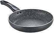 Prestige Omega Deluxe Aluminium Granite Fry Pan, 200mm (Omelette Pan), Black