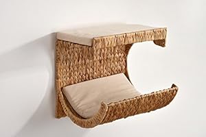 Lycce Leżak dla kota na ścianę, hiacynt wodny, Ø 35 x 40 x 33 cm