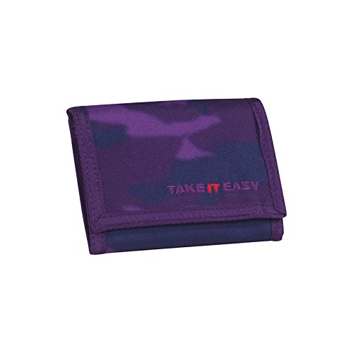 Preisvergleich Produktbild Take It Easy Geldbörse Camouflage lila 496059 camouflage lila