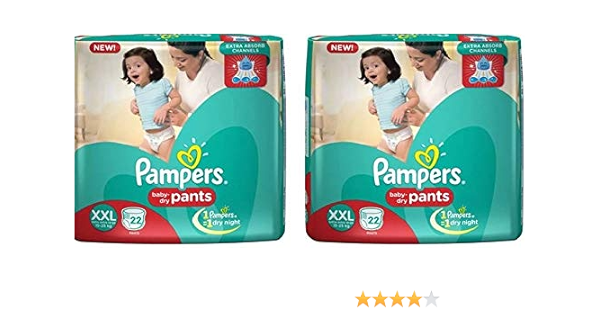 pampers xxl 22 pcs price