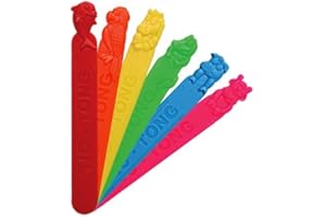 ATC HANDELS GMBH Szpatułka z tworzywa sztucznego z aromatem owocowym, 40 sztuk, sterylna, ze smakiem dla dzieci lub logopedii (Junior)