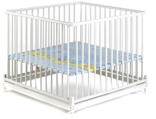 Geuther Europarc Playpen (White/ Ducks)