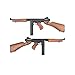 Produktbild AIRSOFT KING ARMS Thompson M1 A1 WW2 AEG, Elektrisch,/halbautomatisch (0,5 Joule)