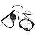 Produktbild Semoic Fuer FBI-Militaer Taktisch-Kehle Mikrofon Mic Headset Fuer Kenwood Baofeng Walkie Talkie UV 5R GT-3 GT-3TP BF-888S CB Radio
