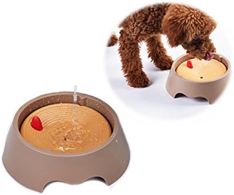 SungHye Pet Dog Cat Splash Proof Water Bowl Spill Waterer Fountain Drinker Feeding Water Dish Feeder Don't Wet Hair Tableware