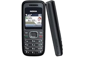 Nokia 1208 Black RH-105 touches Noir Téléphone portable sans carte SIM