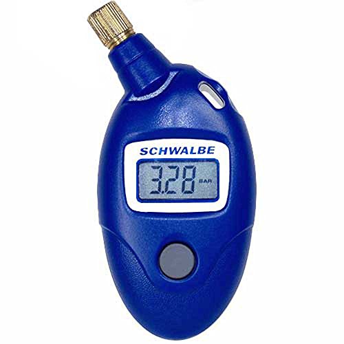 Preisvergleich Produktbild Schwalbe Airmax Pro Luftdruckmesser blau Fahrrad