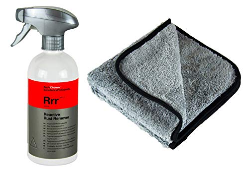 Preisvergleich Produktbild PARTS4CARE Koch Chemie RRR Reactive Rust Remover Flugrostentferner 500 ml & P4C Tuch