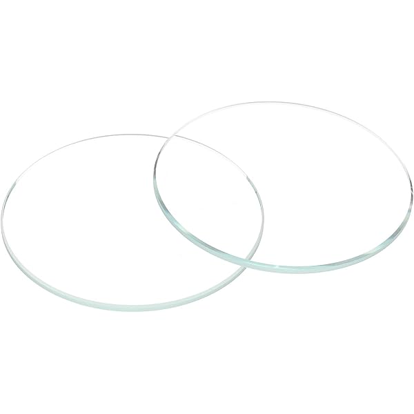 Lot De 2 Verres De Montre En Cristal Minéral - Diamètre 27 Mm, épaisseur 2 Mm - Transparent, Résistant Aux Rayures - Pour Remplacement Et Réparation De Montres - 11