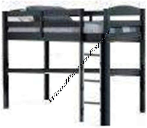 LOFT BUNK BED Paper Plans SO EASY BEGINNERS LOOK LIKE EXPERTS Build Your Own KING QUEEN FULL AND TWIN SIZES Using This Step By Step DIY Patterns by WoodPatternExpert by WoodPatternExpert