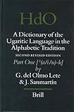Image de A Dictionary of the Ugaritic Language in the Alphabetic Tradition