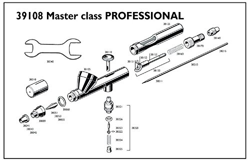Revell Revell39108 Spray Gun Master Class (Prof)