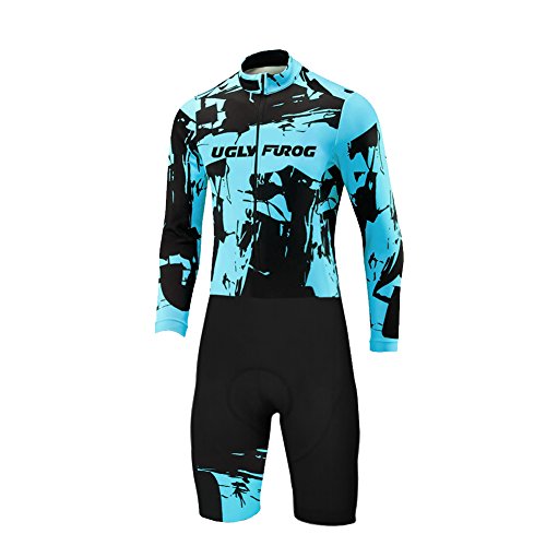 Uglyfrog SKL011 MEN'S SPRING&AUTUMN LONG SLEEVE CYCLING SKINSUIT JERSEYS OUTDOOR SPORTS WEAR CYCLING CLOTHING