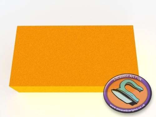 2 x Golden Yellow(04) Wax Block (Approx. size 11 X 24 X 42 mm each block)