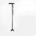Produktbild Folding Cane Outdoor Anti-Skid Cane Aluminiumlegierung Cane Multifunktions-LED-Beleuchtung Cane Black Teleskoprohr Verstellbare Höhe 74~94,5 cm Cane