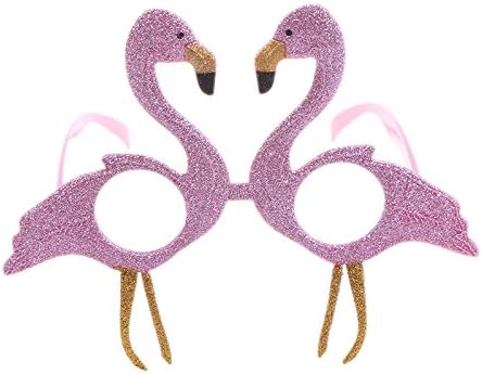 Waterstone Pink Flamingos Glasses, Funny Eye Decorations in Party and Other Entertainment Occasion