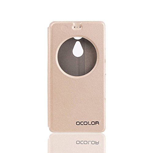 Guran Funda de Cuero No carcasa interior Para Leagoo T1 Smartphone con Funci n de Soporte Flip Case Cover--dorado Guran Funda de Cuero No carcasa interior Para Leagoo T1 Smartphone con Funci n de Soporte Flip Case Cover--dorado