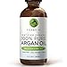 BEST ORGANIC Argan Oil for Hair, Face, Skin and Nails - 100% Pure Certified Organic Argan Oil - GUARANTEED to Provide Beautifully Healthy, Nutrient-Rich Moisture... Known as Liquid Gold for the HUGE list of Uses & Benefits - Anti Aging, Vitamin E - Cold Pressed, Unrefined, Virgin, Eco Cert & USDA Certified Organic - Use Alone or Infuse Moisturizers, Lotions, Serums and More! Purchase backed by Amazing Guarantee 2oz