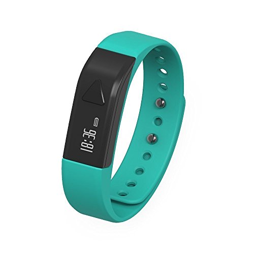 Juboury Fitness Armband, Fitness Tracker mit Schrittzähler, Schlafüberwachung, Anrufer- und Nachrichtenanzeige für iOS- und Android Smartphones