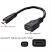 Produktbild Biscon Tech UK HDMI-Kabel, Micro HDMI to mini HDMI Female, schwarz, Stück: 1