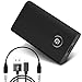 Produktbild Bluetooth 4.2 Drahtlos Empfänger Sender Adapter Tragbare Musik-Streaming Schaltbare Sender und Empfänger-Adapter mit Geringe Verzögerung, gleichzeitige Verbindung mit 2 Geräten, 3.5 mm Aux Input
