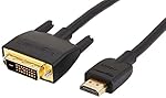 AmazonBasics Câble adaptateur 2.0 HDMI vers DVI 1,8 m