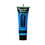 Paintglow Neon Blue Glow in the Dark Body Paint
