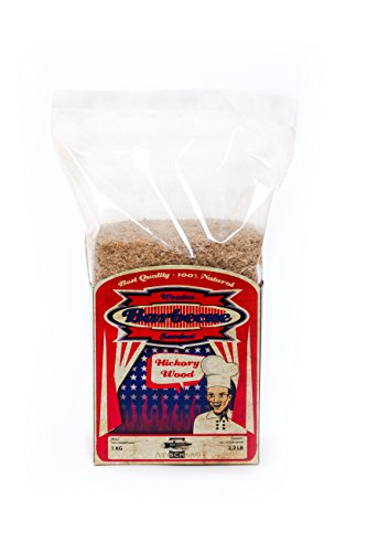 Axtschlag Räuchermehl Hickory 1 kg, mehrfarbig