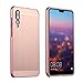 Produktbild WIWJ Huawei P20 Pro Hülle,P20 Pro Metall Cover, Handyhülle Metall Case Cover 2 in 1 Aluminium Bumper Case Metal Hülle Ultra Dünn Schutzhülle für Huawei P20 Pro-Roségold