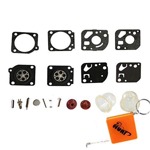 HURI Carburetor Service Kit For Ryobi RBC30SET RBC30SBT RLT30CET RBC30CESA RBC30SET RBC430SBS RBC26S HURI Carburetor Service Kit For Ryobi RBC30SET RBC30SBT RLT30CET RBC30CESA RBC30SET RBC430SBS RBC26S