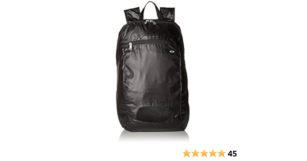 oakley packable backpack blackout