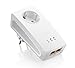 Produktbild Zyxel 1000 Mbit/s Pass-Through Powerline Adapter Gigabit Ethernet mit zwei Ports, 1er Pack [PLA5256]